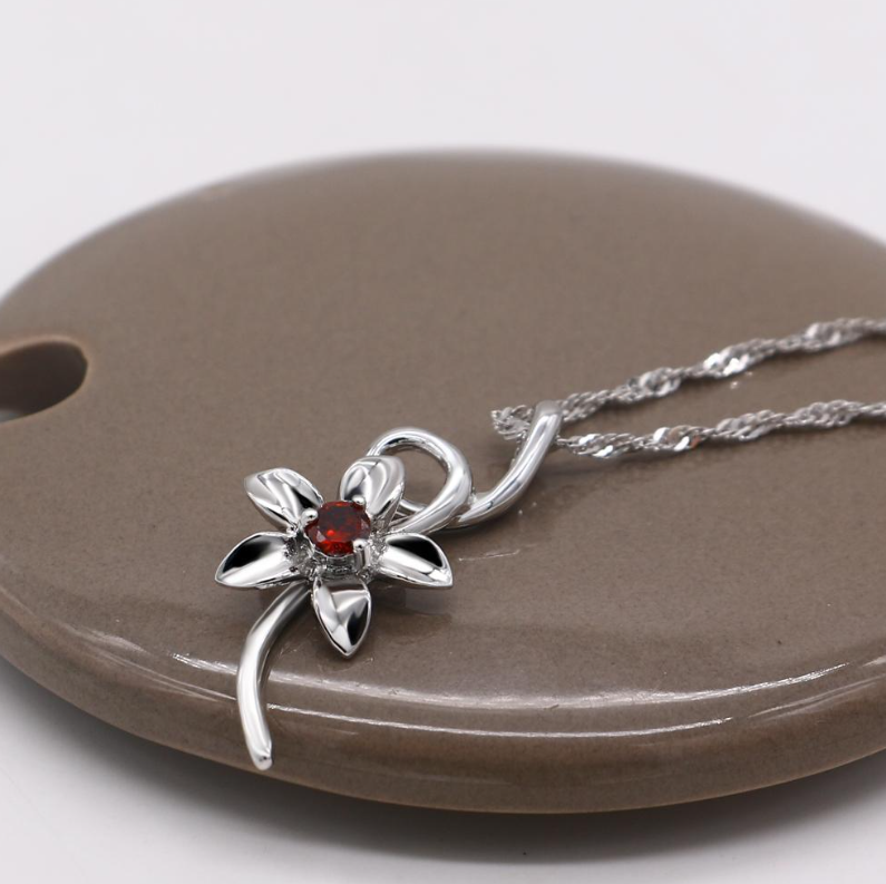 Collier femme en argent 925 Yasmin Fleur
