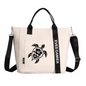 Bolsa Tote Branca "Tartaruga" – Coleção Mar &amp; Vida