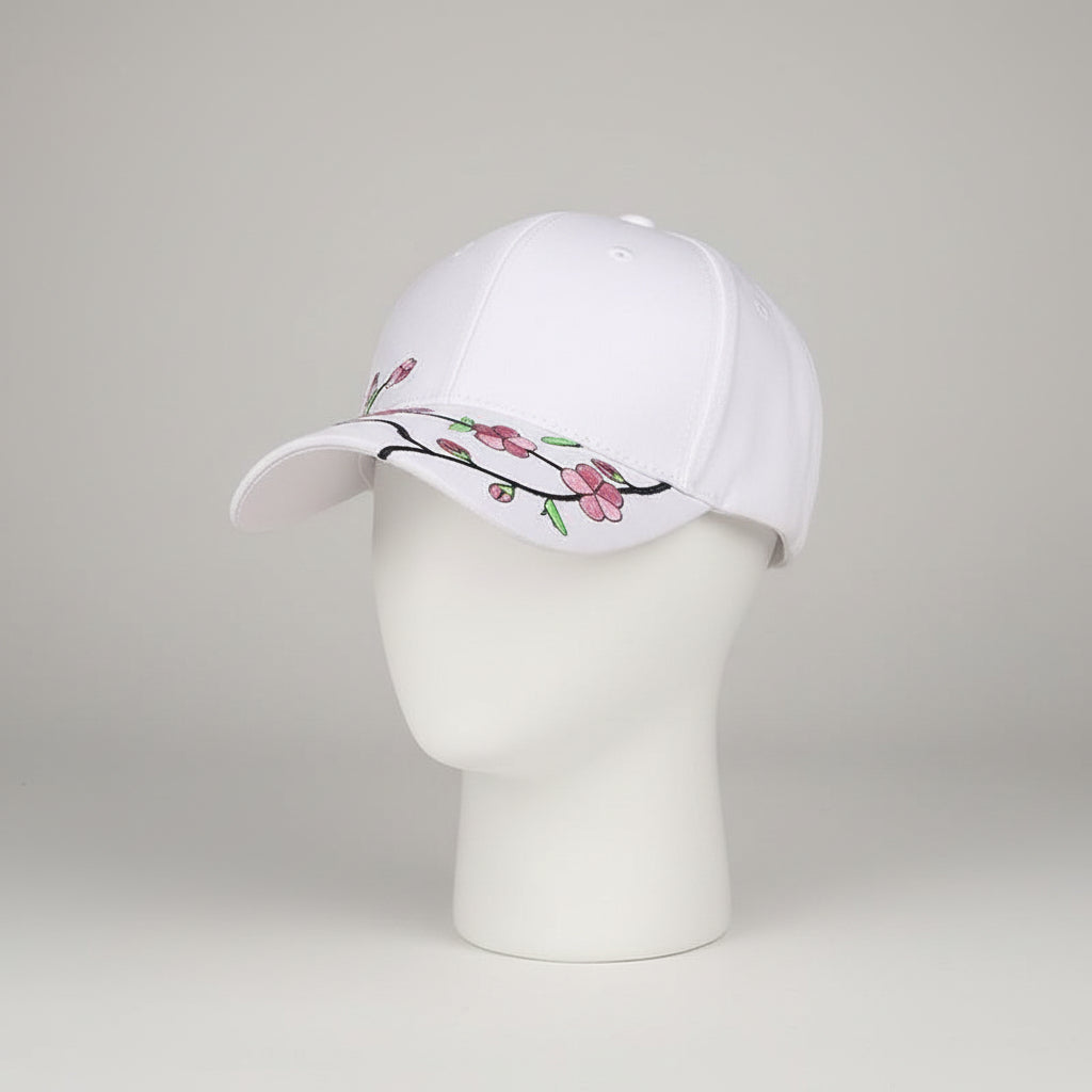 Chapéu de Senhora, Branco Floreado