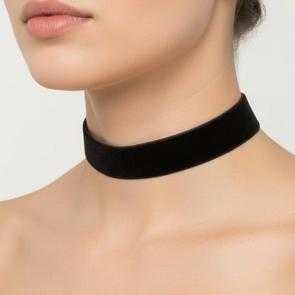 Gros collier pour femme en cuir