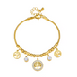 Pulseira de Senhora em Aço Inoxidável 316L com Árvore De Vida