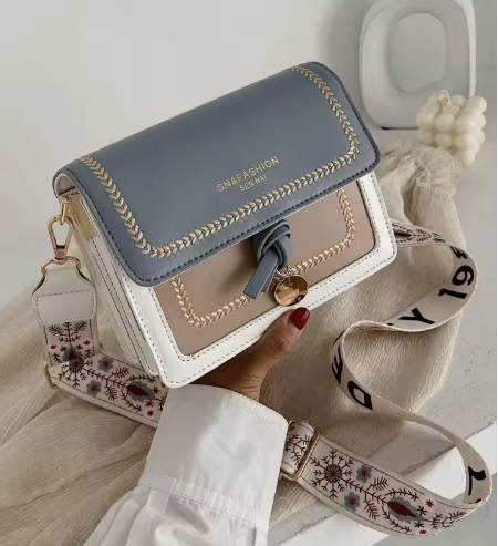 Bolsa de Senhora, Crossbody Azul