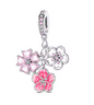 Sterling Silver Bead, Teddy Bear