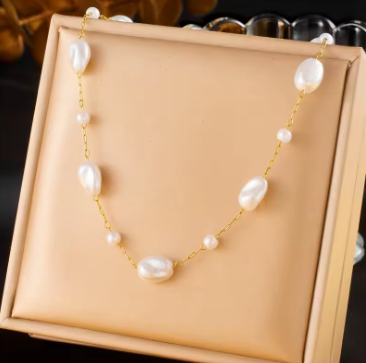 Men's Stainless Steel Necklace and Bracelet Set