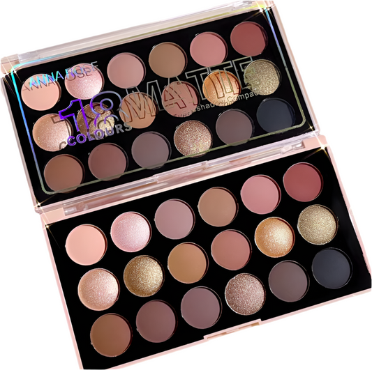 Paleta Maquilhagem 18 Cores da Anna Rose