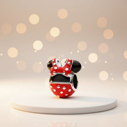 Conta em Prata 925, Minnie Mouse