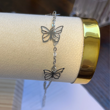 Pulseira de Senhora em Fantasia, Borboleta Aberta