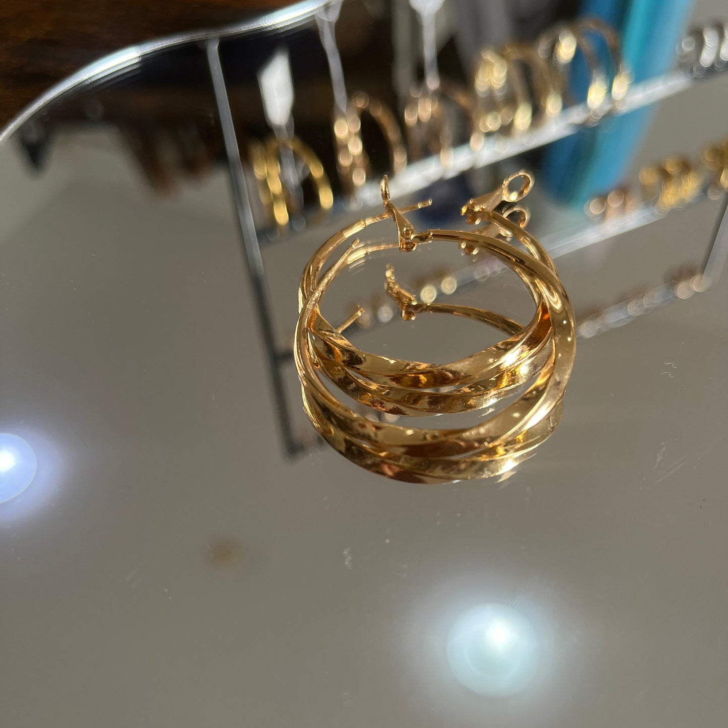 Argolas de Senhora em Ouro Laminado, Mobius
