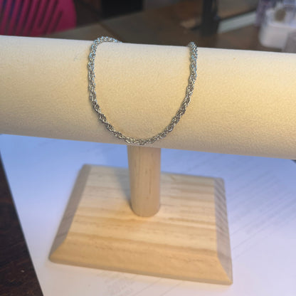 Pulseira de Senhora em Fantasia, Corrente Fina