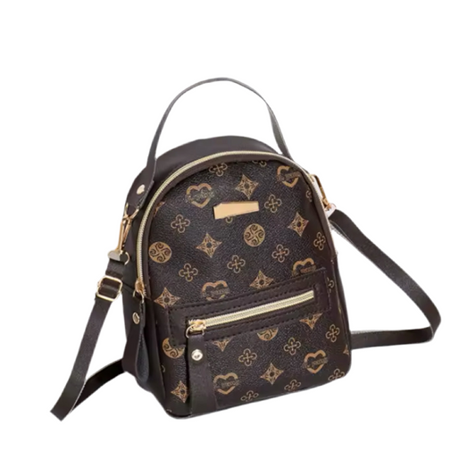 Mini Mochila Casual Castanha