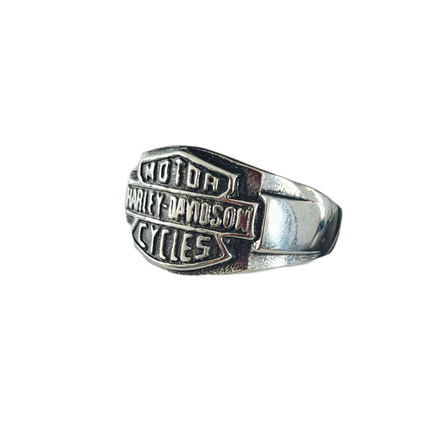 Anel de Homem em Aço Inoxidável 316L, Harley D.
