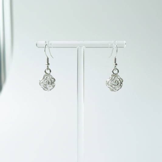 Brincos de Senhora em Prata 925, Flor
