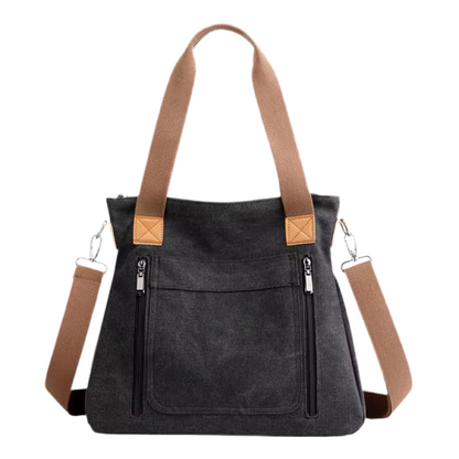 Mala Tote em Lona "Daily Comfort" – Versatilidade e Espaço