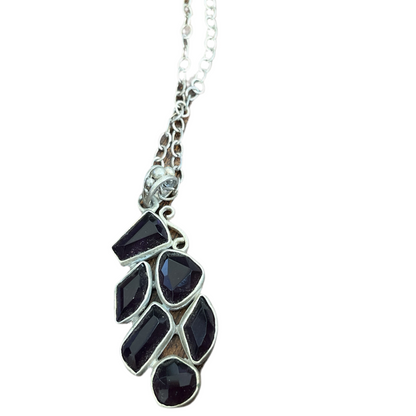 Colar de Senhora em Prata 925, Amestista