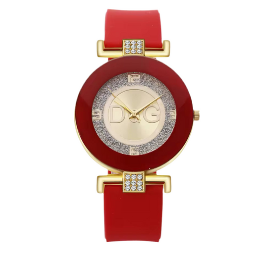 Relógio Feminino, DQG Vermelho