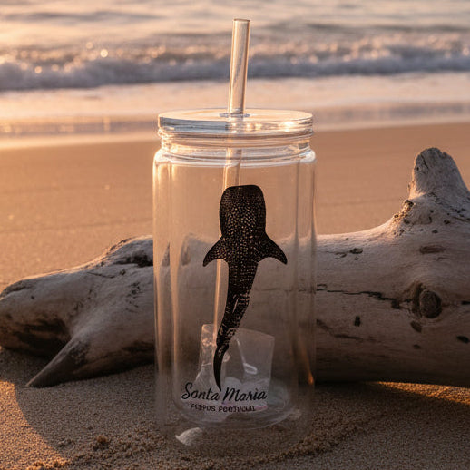 Copo Tumbler (Snowglobe) Tubarão-Baleia – Santa Maria, Açores