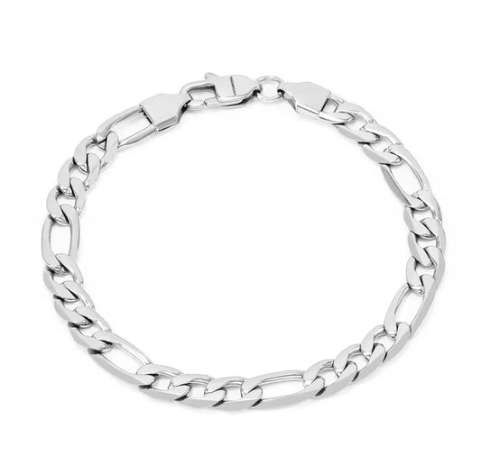 Pulseira de Homem Figaro em Aço Inoxidável 20 cm