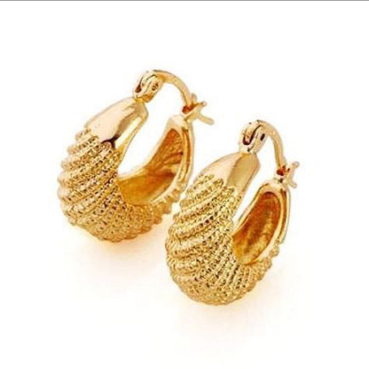 Argolas em Ouro Laminado 14K