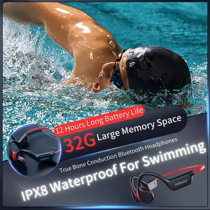 Fones Desportivos Sem Fio X7-IPX8 Para Nadar 😍