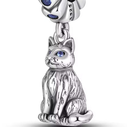 Conta em Prata 925, Gato