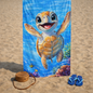 Toalha de Praia Sea Turtle Adventure – Magia do Oceano em Formato XL