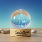 Traga a serenidade do oceano para dentro de sua casa com esta deslumbrante luz noturna.