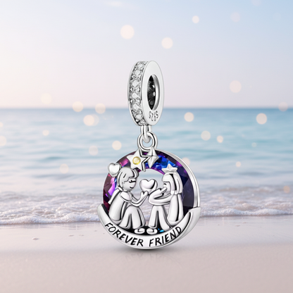 Conta em Prata 925, "Forever Friend" Amiga para Sempre