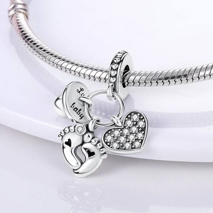 Breloque en argent sterling 925, bouledogue français