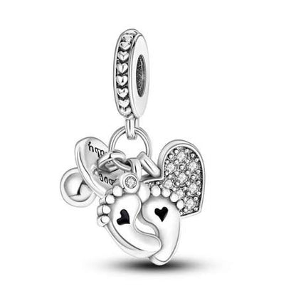 Breloque en argent sterling 925, bouledogue français