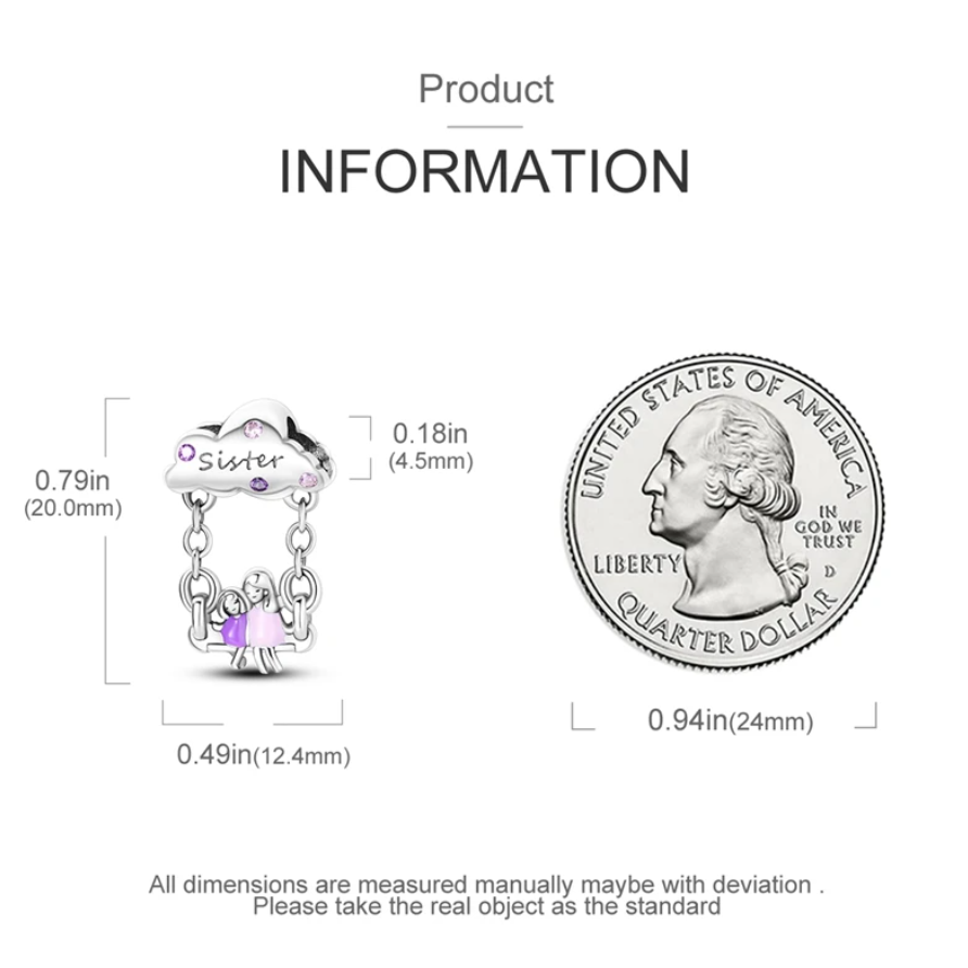 Conta em Prata 925, Irmãs no Baloiço