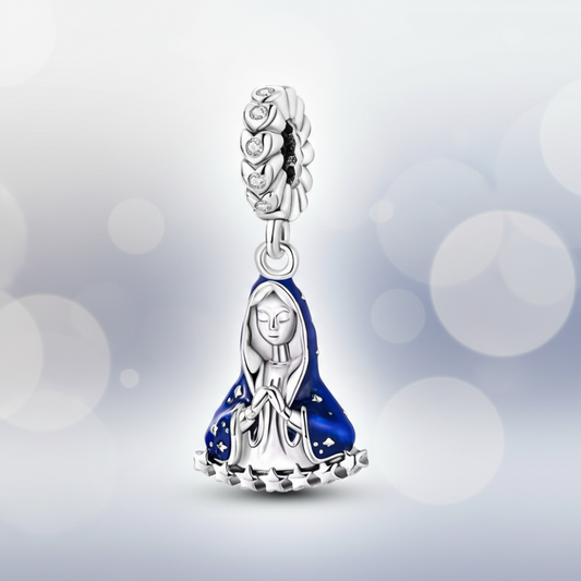 Conta em Prata 925, Virgem Maria