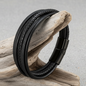 Pulseira Multi-Layer Black Edition – Sofisticação Tática no Seu Pulso
