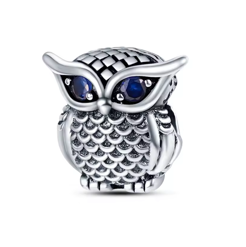 Conta em Prata 925, Coruja
