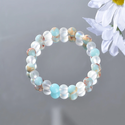 Pulseira de Contas, Quatrzo de Aura e Sedimento Oceânico