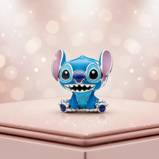 Conta em Prata 925, Stitch da coleção Disney