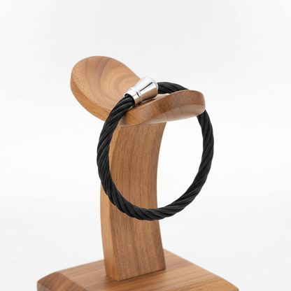 Pulseira com Corrente em Aço Inoxidável Ajustável