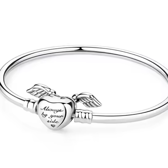 Pulseira "Always by Your Side" em Prata 925 – Um Símbolo de Amor Eterno
