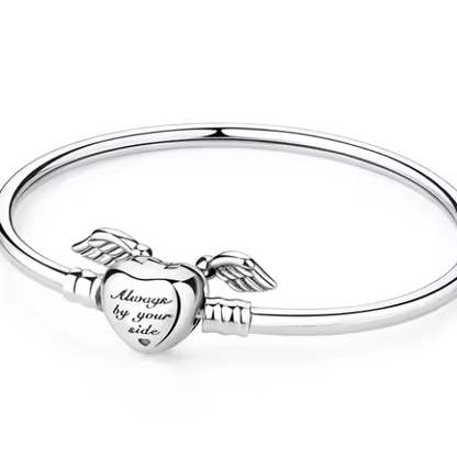 Pulseira "Always by Your Side" em Prata 925 – Um Símbolo de Amor Eterno