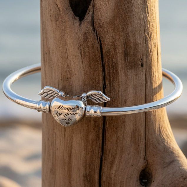 Pulseira "Always by Your Side" em Prata 925 – Um Símbolo de Amor Eterno