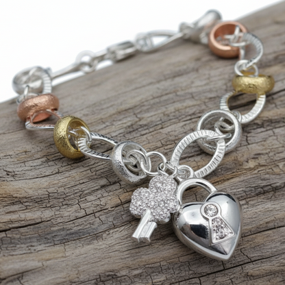 Bracelet pour femme en argent 925, Tiffany&Co