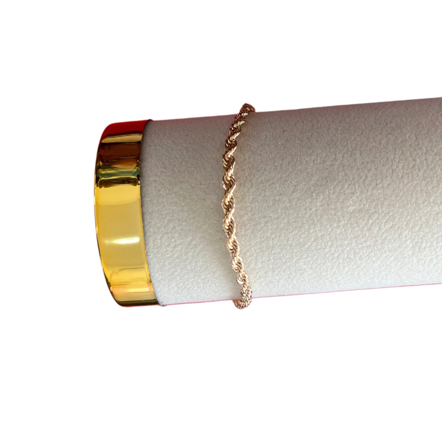 Pulseira de Senhora em Fantasia, Corda Entrelaçada
