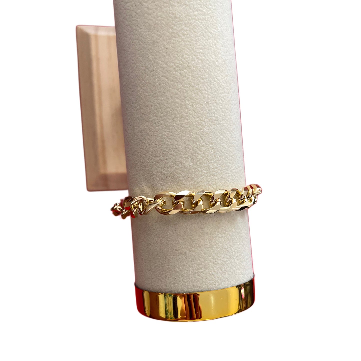 Pulseira de Senhora em Fantasia, Corrente Grossa