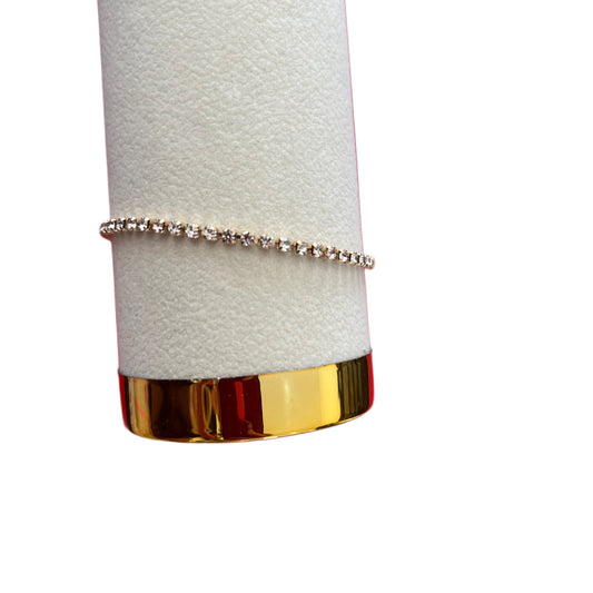 Pulseira de Senhora em Fantasia, Fina com Zircónias