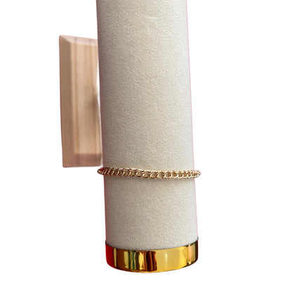 Pulseira de Senhora em Fantasia, Corrente Entrelaçada