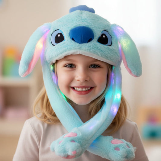 Boné de Criança com Orelhas Móveis, Stitch