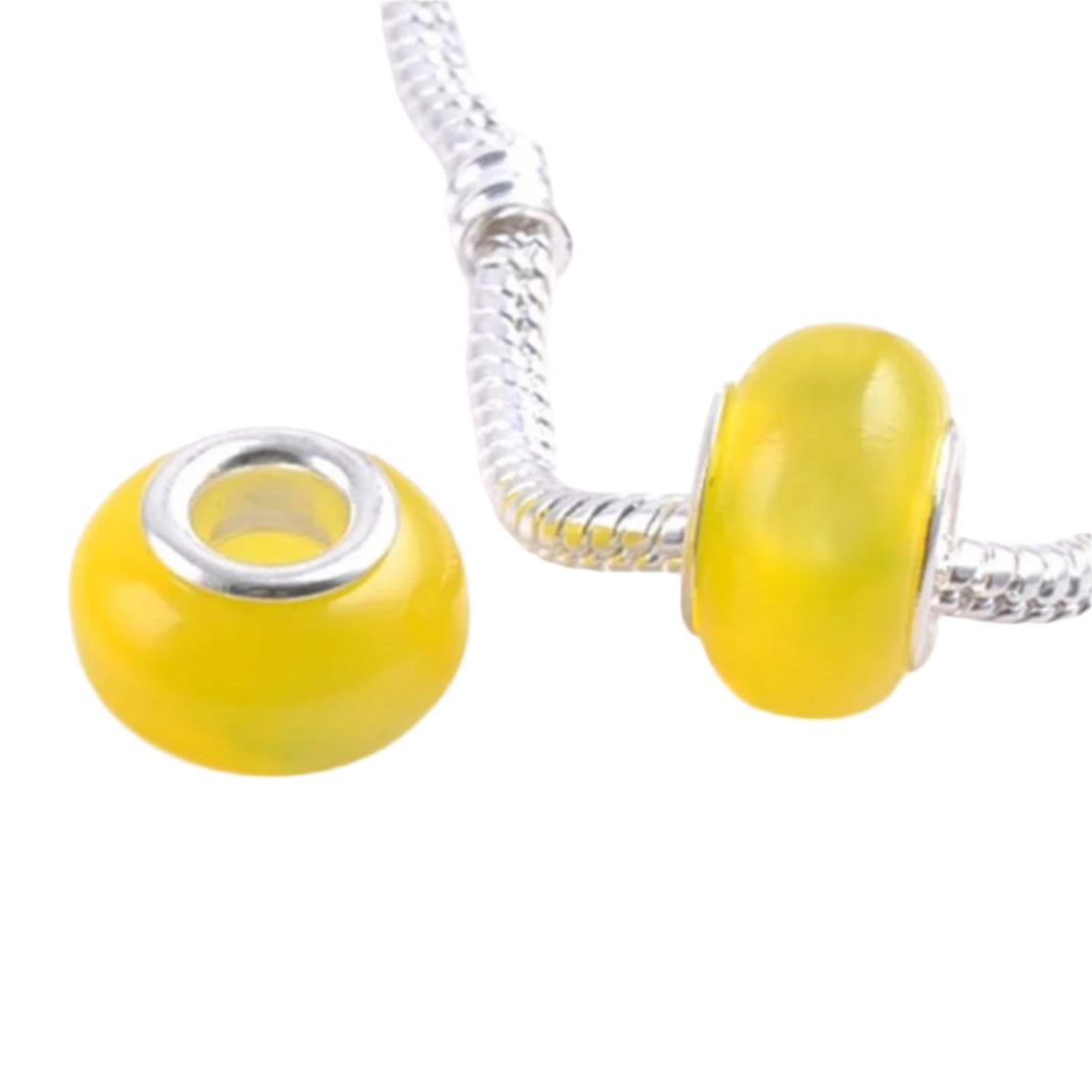 Conta de Murano e Prata 925