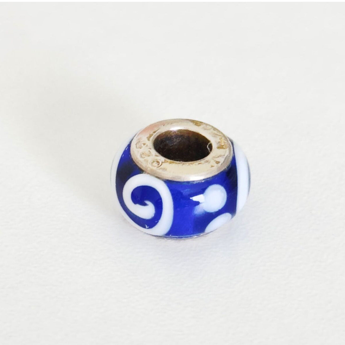 Conta de Murano e Prata 925