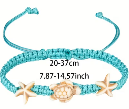 Tornozeleira Boho Tartaruga – O Acessório Indispensável
