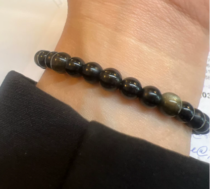 Pulseira Pedras Natural - Triple Protection