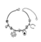 Bracelet Breloques Édition Argent – Acier inoxydable et Nacre